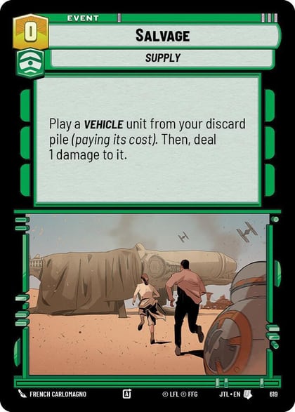 Salvage (Foil), Jump to Lightspeed 619