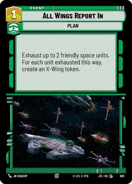 All Wings Report In (Foil), Jump to Lightspeed 620