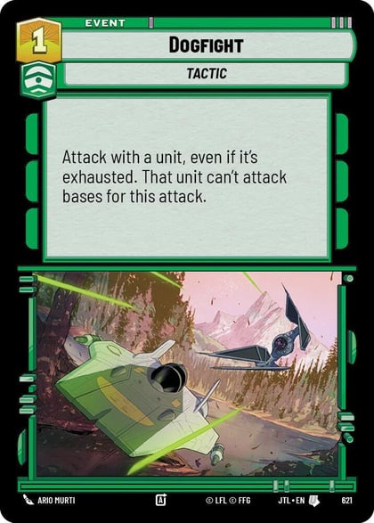 Dogfight (Foil), Jump to Lightspeed 621
