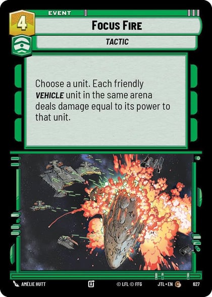 Focus Fire (Foil), Jump to Lightspeed 627