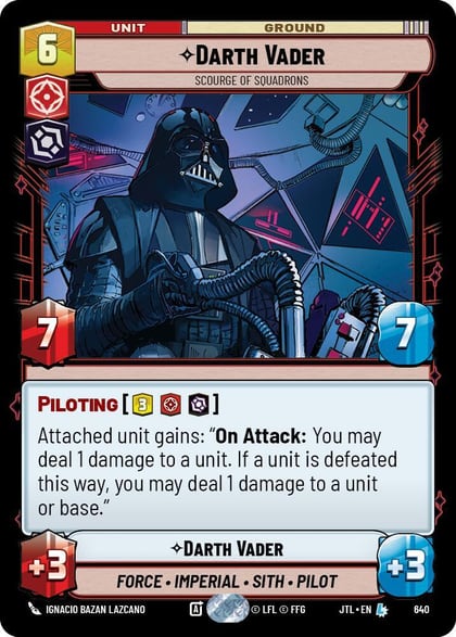 Darth Vader - Scourge of Squadrons (Foil), Jump to Lightspeed 640
