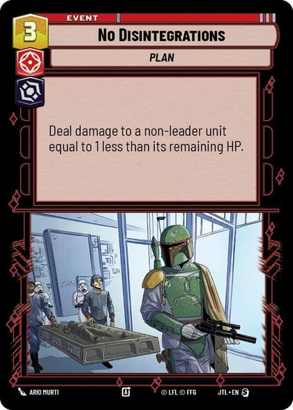 No Disintegrations (Foil), Jump to Lightspeed 642