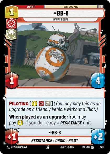 BB-8 - Happy Beeps (Foil), Jump to Lightspeed 643