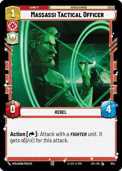 Massassi Tactical Officer (Foil), Jump to Lightspeed 644