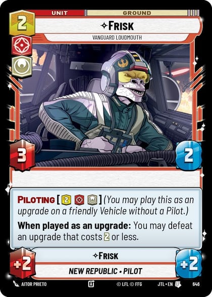 Frisk - Vanguard Loudmouth (Foil), Jump to Lightspeed 646