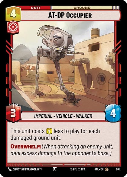 AT-DP Occupier (Foil), Jump to Lightspeed 661