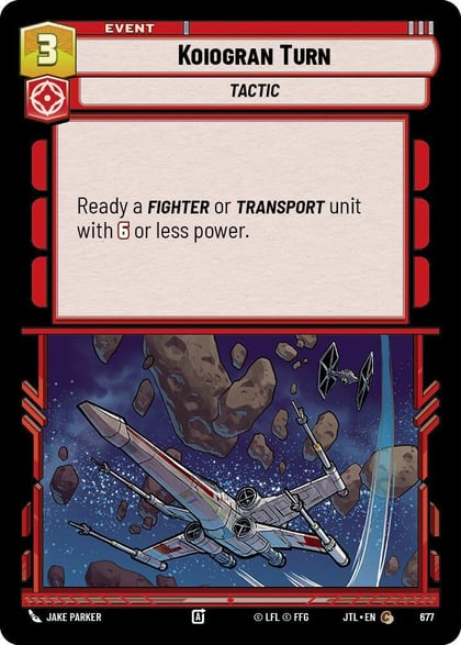 Koiogran Turn (Foil), Jump to Lightspeed 677