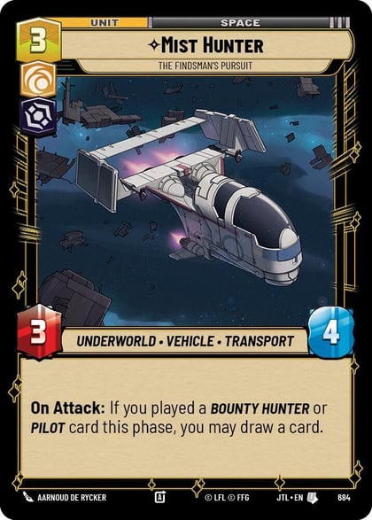 Mist Hunter - The Findsman's Pursuit (Foil), Jump to Lightspeed 684