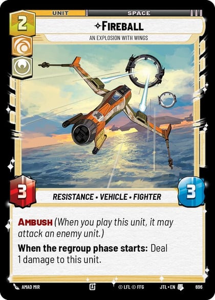 Fireball - An Explosion With Wings (Foil), Jump to Lightspeed 696