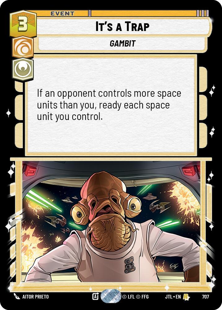 It's a Trap (Foil), Jump to Lightspeed 707