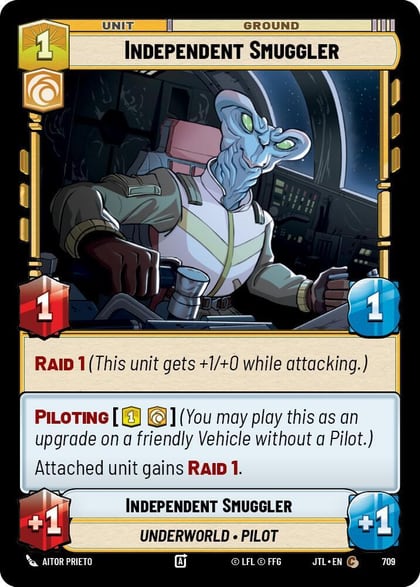 Independent Smuggler (Foil), Jump to Lightspeed 709