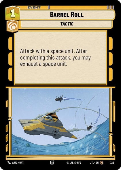 Barrel Roll (Foil), Jump to Lightspeed 726