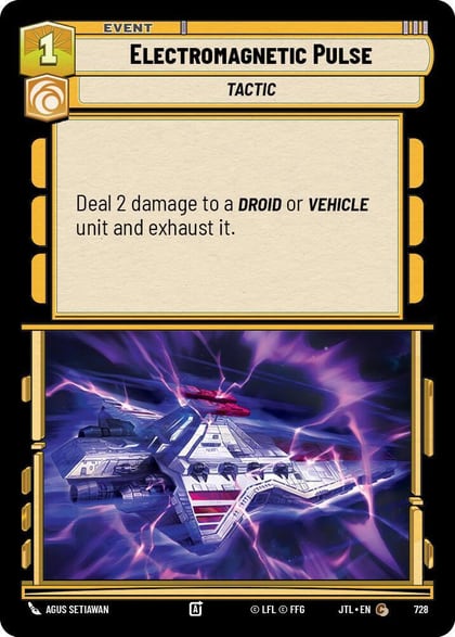 Electromagnetic Pulse (Foil), Jump to Lightspeed 728
