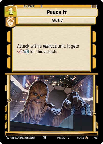 Punch It (Foil), Jump to Lightspeed 729