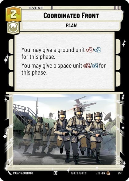 Coordinated Front (Foil), Jump to Lightspeed 751