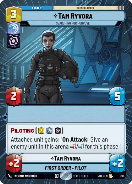 Tam Ryvora - Searching For Purpose (Hyperspace Foil), Jump to Lightspeed 769