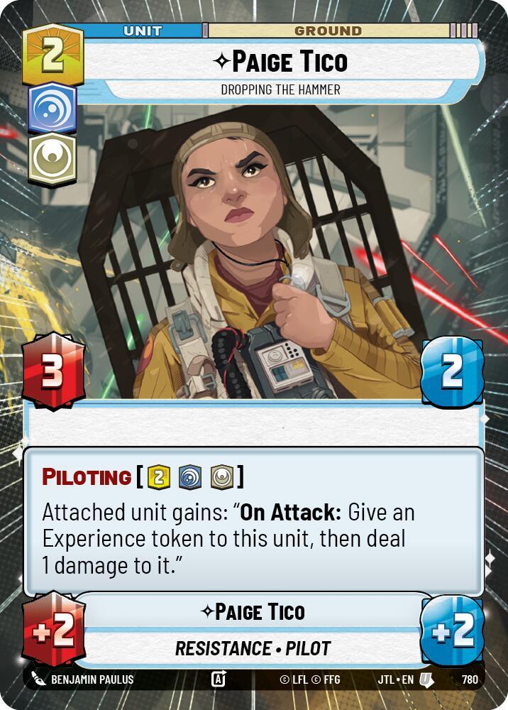 Paige Tico - Dropping the Hammer (Hyperspace Foil), Jump to Lightspeed 780