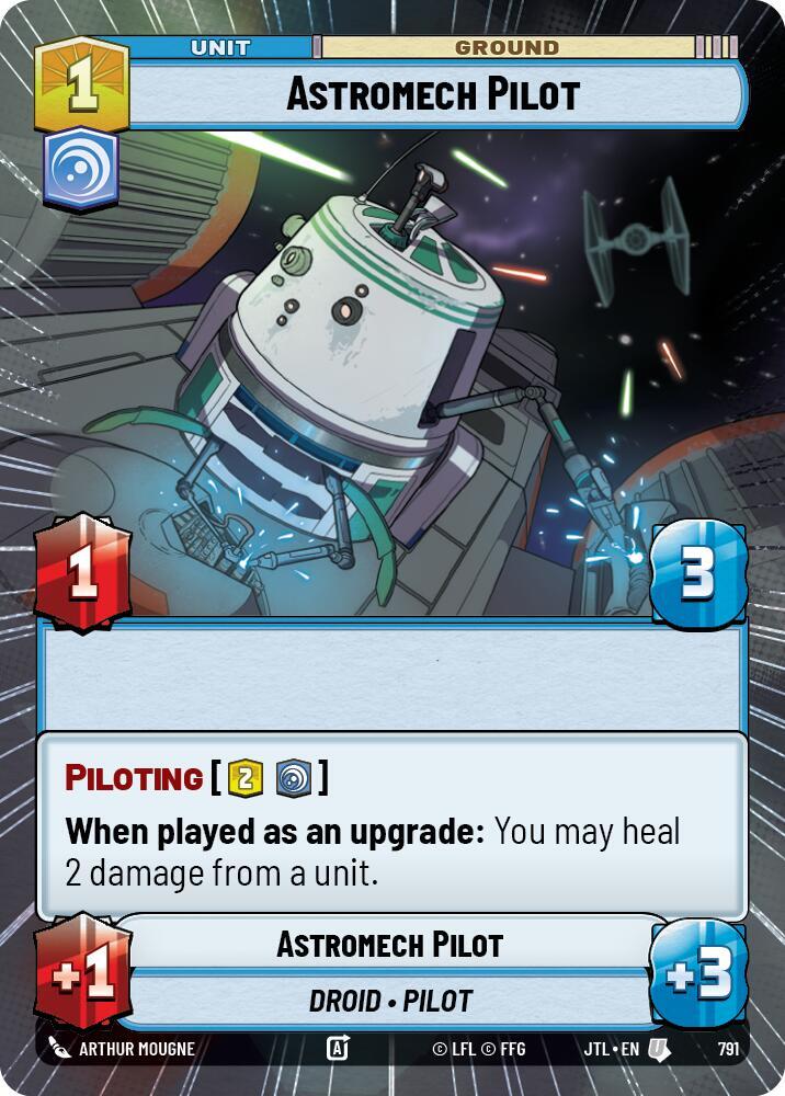 Astromech Pilot (Hyperspace Foil), Jump to Lightspeed 791
