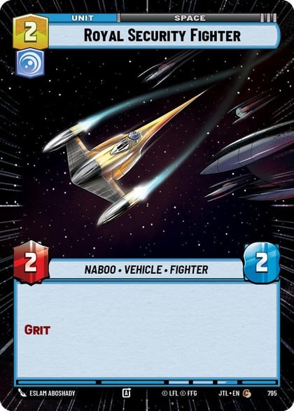 Royal Security Fighter (Hyperspace Foil), Jump to Lightspeed 795