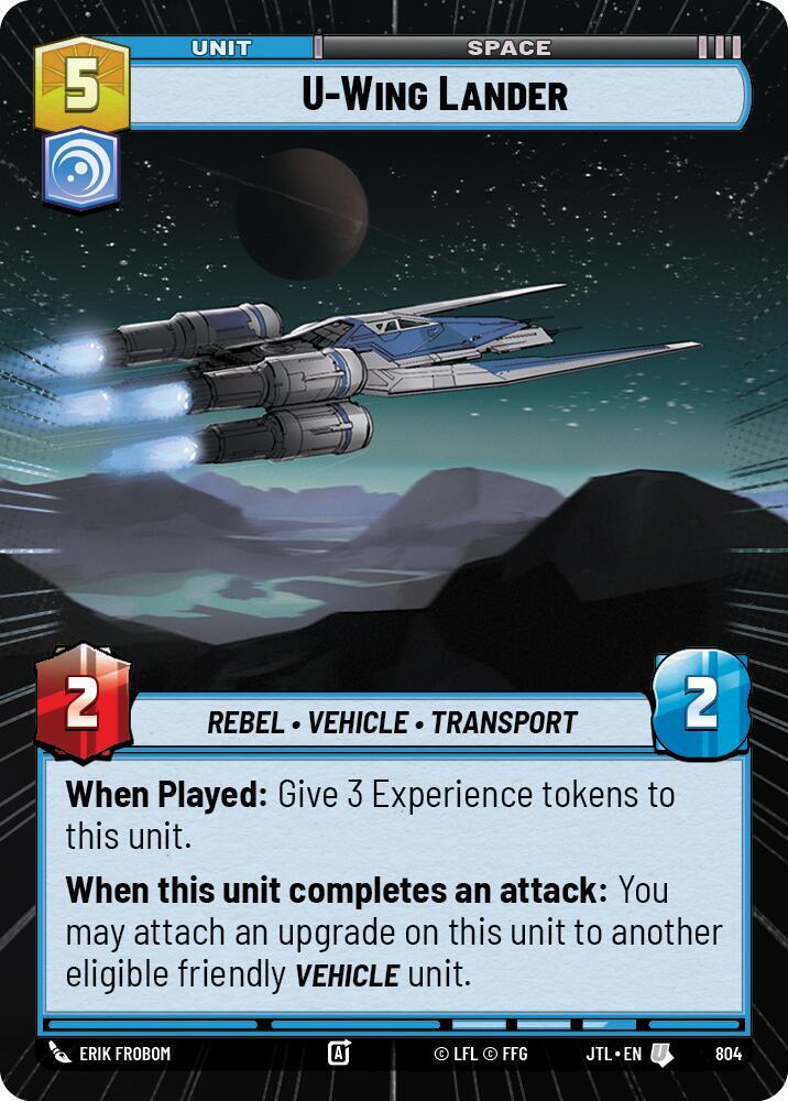 U-Wing Lander (Hyperspace Foil), Jump to Lightspeed 804