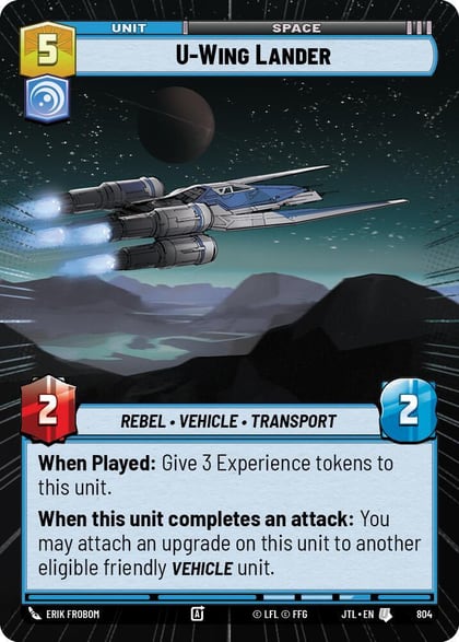 U-Wing Lander (Hyperspace Foil), Jump to Lightspeed 804