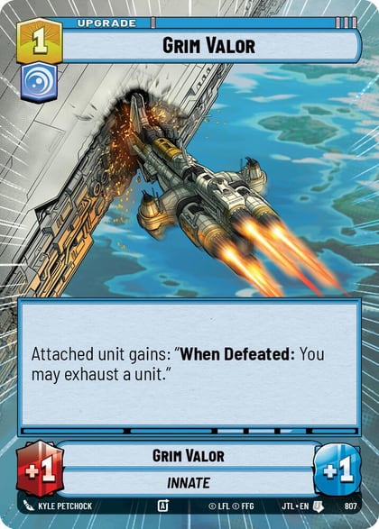 Grim Valor (Hyperspace Foil), Jump to Lightspeed 807