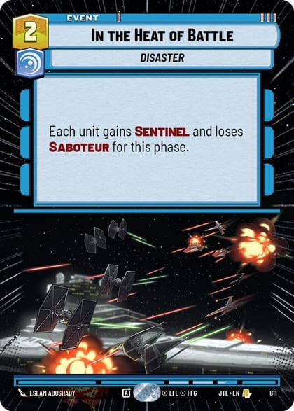 In the Heat of Battle (Hyperspace Foil), Jump to Lightspeed 811