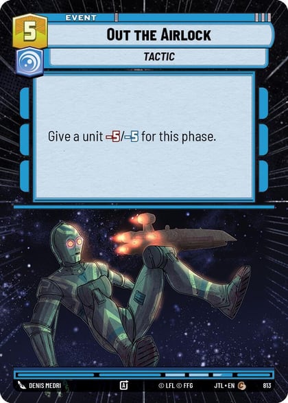 Out the Airlock (Hyperspace Foil), Jump to Lightspeed 813