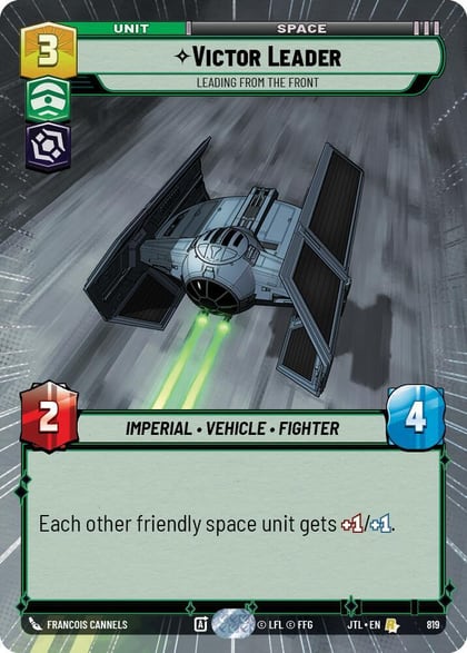 Victor Leader - Leading from the Front (Hyperspace Foil), Jump to Lightspeed 819