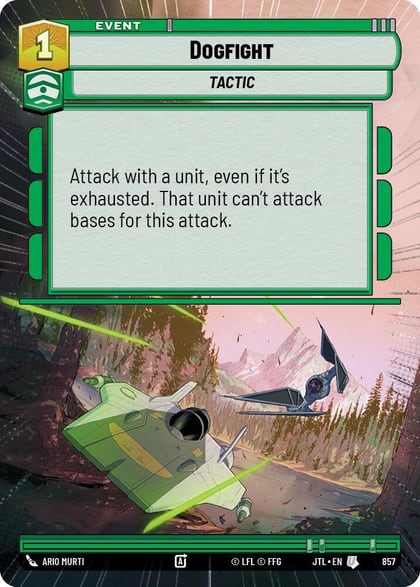Dogfight (Hyperspace Foil), Jump to Lightspeed 857