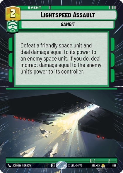 Lightspeed Assault (Hyperspace Foil), Jump to Lightspeed 861