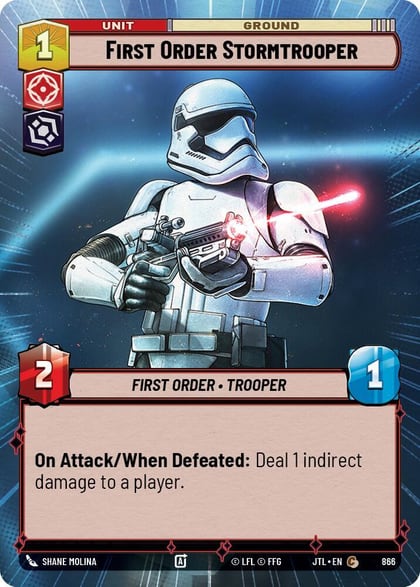 First Order Stormtrooper (Hyperspace Foil), Jump to Lightspeed 866