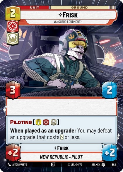 Frisk - Vanguard Loudmouth (Hyperspace Foil), Jump to Lightspeed 882