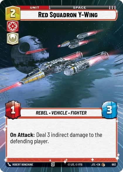Red Squadron Y-Wing (Hyperspace Foil), Jump to Lightspeed 883