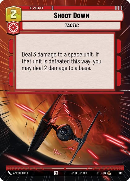 Shoot Down (Hyperspace Foil), Jump to Lightspeed 910