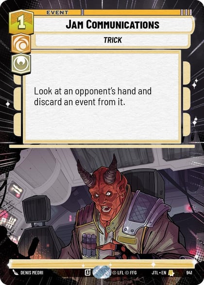 Jam Communications (Hyperspace Foil), Jump to Lightspeed 941
