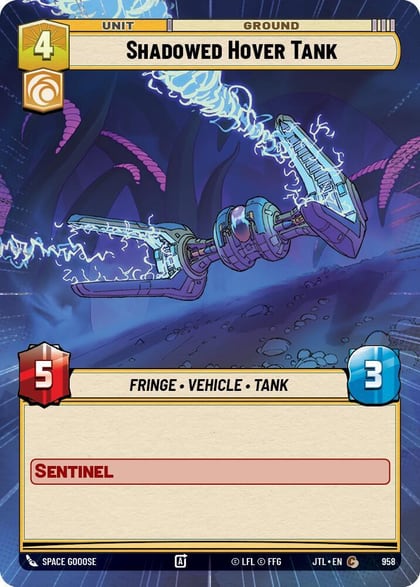 Shadowed Hover Tank (Hyperspace Foil), Jump to Lightspeed 958