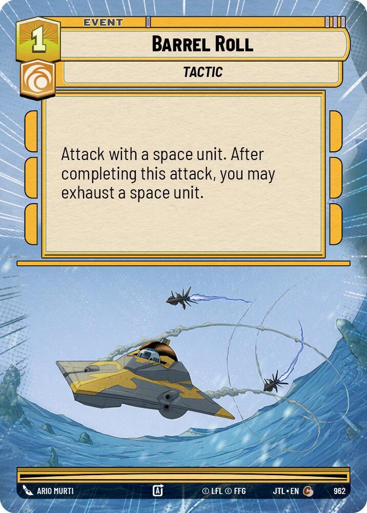 Barrel Roll (Hyperspace Foil), Jump to Lightspeed 962