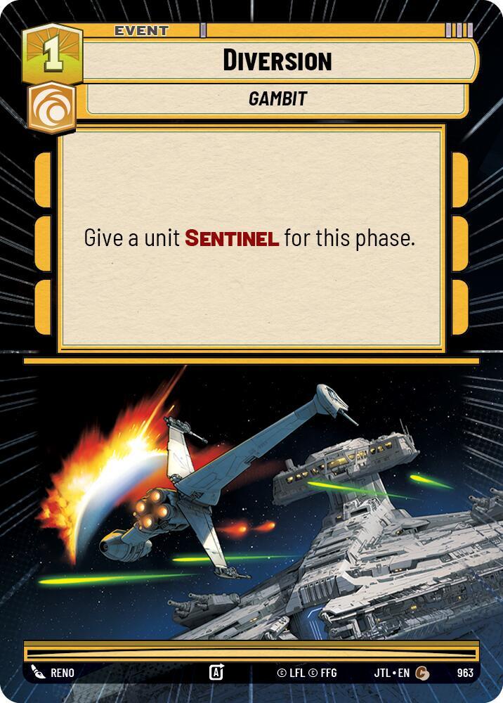 Diversion (Hyperspace Foil), Jump to Lightspeed 963