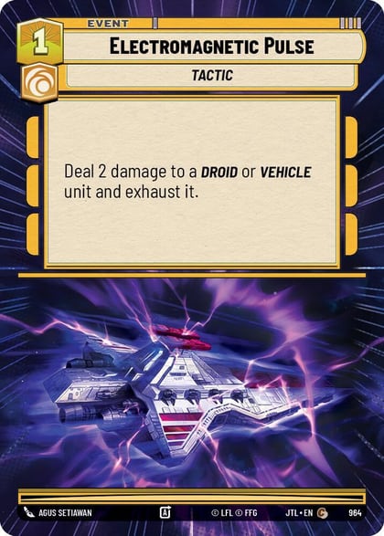 Electromagnetic Pulse (Hyperspace Foil), Jump to Lightspeed 964