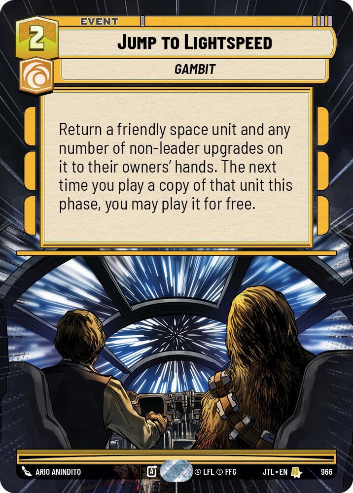 Jump to Lightspeed (Hyperspace Foil), Jump to Lightspeed 966