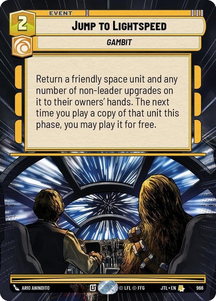 Jump to Lightspeed (Hyperspace Foil), Jump to Lightspeed 966