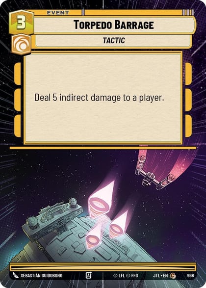 Torpedo Barrage (Hyperspace Foil), Jump to Lightspeed 968