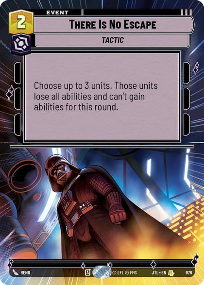 There Is No Escape (Hyperspace Foil), Jump to Lightspeed 978