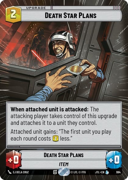 Death Star Plans (Hyperspace Foil), Jump to Lightspeed 994