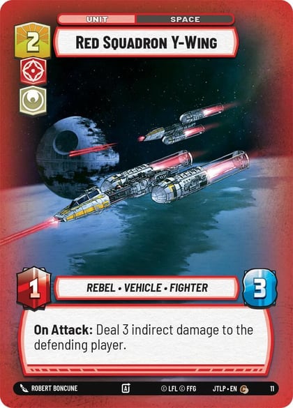 Red Squadron Y-Wing, Jump to Lightspeed: Weekly Play Promos 11