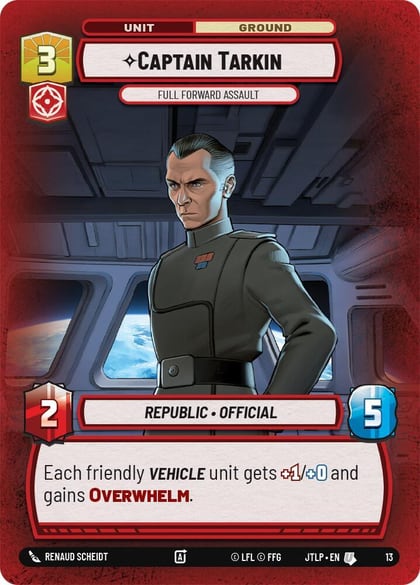 Captain Tarkin - Full Forward Assault, Jump to Lightspeed: Weekly Play Promos 13