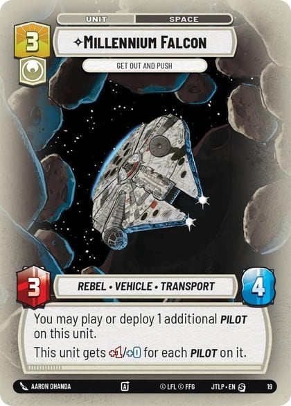 Millennium Falcon - Get Out And Push, Jump to Lightspeed: Weekly Play Promos 19