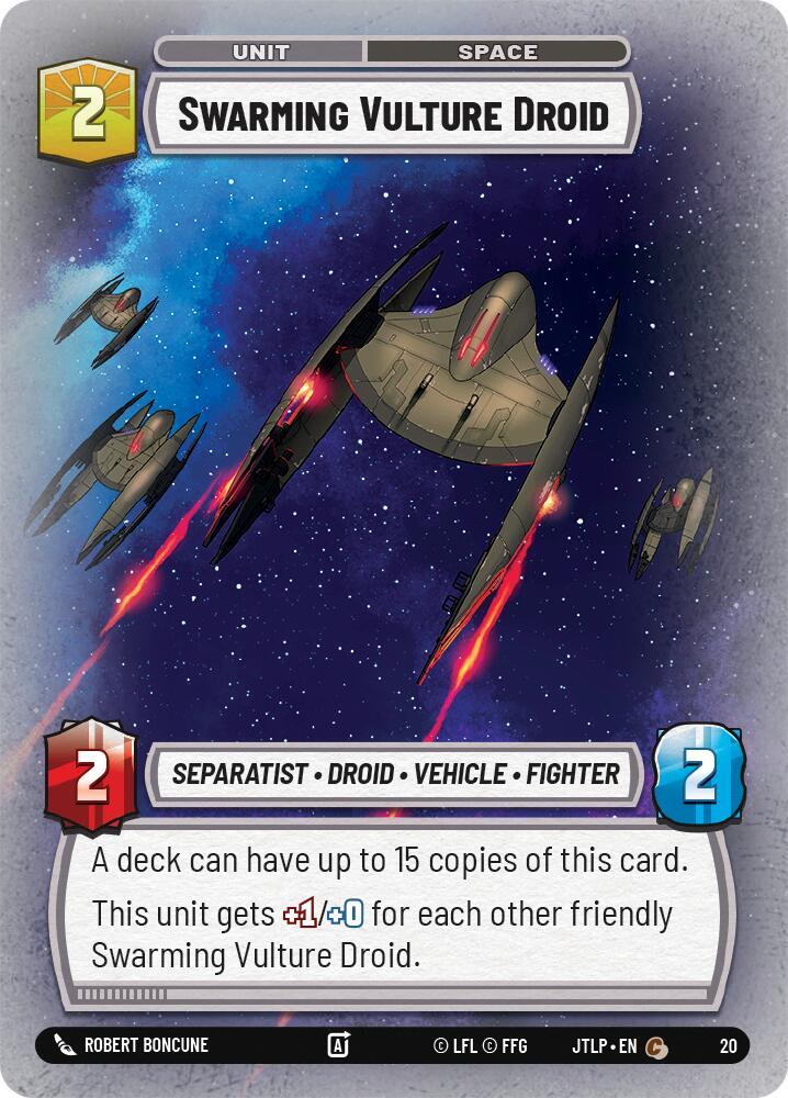 Swarming Vulture Droid, Jump to Lightspeed: Weekly Play Promos 20