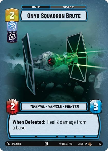 Onyx Squadron Brute (Foil), Jump to Lightspeed: Weekly Play Promos 22